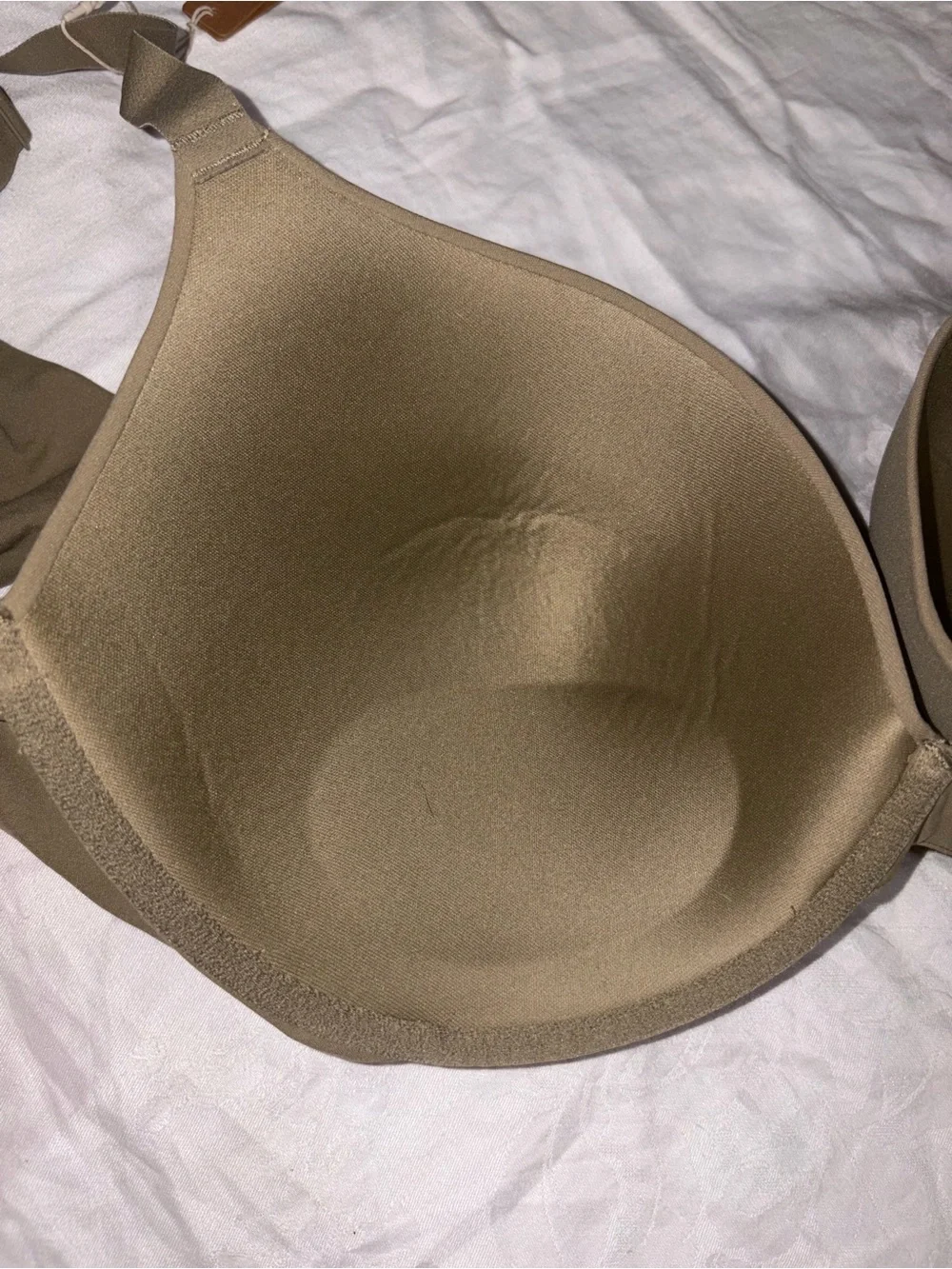 Nwt SKIMS Fits Everybody push up Demi bra  Khaki Green